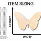 Unfinished Wood Butterfly Silhouette - Craft- up to 46" DIY