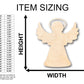 Unfinished Wood Angel Halo Shape - Christmas - Craft - up to 46" DIY