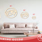 Unfinished Wood Eye of Ra Shape | Egyptian Hieroglyph Silhouette | Craft Cutout | up to 46" DIY