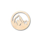 Unfinished Wood Mountain Peak Shape - Craft - up to 46" DIY