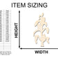 Unfinished Wood Corn Stalk Shape | Craft Cutout | up to 46" DIY