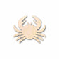 Unfinished Wood Crab Silhouette - Craft- up to 46" DIY