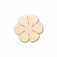 Unfinished Wood Daisy Rose Flower Petals Silhouette - Craft- up to 46" DIY