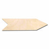 Unfinished Wood Decorative Direction Silhouette - Craft- up to 46" DIY