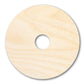 Unfinished Wood Donut Shape - Food Craft - up to 46" DIY