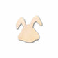 Unfinished Wood Easter Bunny Silhouette - Craft- up to 46" DIY