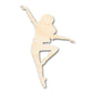 Unfinished Wood Dancer Shape - Dance Craft - up to 46" DIY