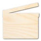 Unfinished Wood Directors Clapboard Silhouette - Film Craft - up to 46" DIY