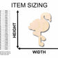 Unfinished Wood Flamingo Silhouette - Craft- up to 46" DIY