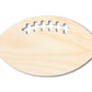 Unfinished Wood Football Threads Shape - Sports Craft - up to 46" DIY