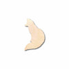 Unfinished Wood Fox Silhouette - Craft- up to 46" DIY