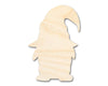 Unfinished Wood Garden Gnome Silhouette - Craft - up to 46" DIY