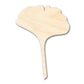 Unfinished Wood Gingko Leaf Shape | Craft Cutout | up to 46" DIY