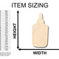 Unfinished Wood Glue Bottle Shape - Craft - up to 46" DIY