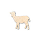 Unfinished Wood Billy Goat Farm Animal Shape - Craft - up to 46" DIY