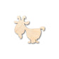 Unfinished Wood Billy Goat Farm Animal Shape - Craft - up to 46" DIY