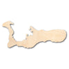Unfinished Wood Grand Cayman Islands Shape - Craft - up to 46" DIY