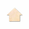 Unfinished Wood House Silhouette - Craft- up to 46" DIY