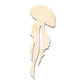 Unfinished Wood Jellyfish Silhouette - Craft - up to 46" DIY
