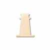 Unfinished Wood Light House Silhouette - Craft- up to 46" DIY