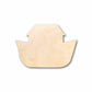 Unfinished Wood Noah's Arc Silhouette - Craft- up to 46" DIY