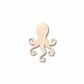 Unfinished Wood Octopus Silhouette - Craft- up to 46" DIY