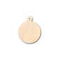 Unfinished Wood Christmas Ornament Circle Shape - Craft - up to 46" DIY