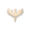 Unfinished Wood Phoenix Mythical Shape - Craft - up to 46" DIY