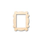 Unfinished Wood Picture Frame Shape - Craft - up to 46" DIY