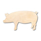Unfinished Wood Pig Piglet Farm Animal Shape - Craft - up to 46" DIY