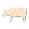 Unfinished Wood Pig Piglet Farm Animal Shape - Craft - up to 46" DIY