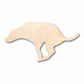 Unfinished Wood Pooping Dog Silhouette - Craft- up to 46" DIY