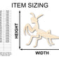 Unfinished Wood Praying Mantis Silhouette - Craft - up to 46" DIY