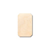 Unfinished Wood Rectangle Gem Shape - Craft - up to 46" DIY
