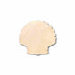 Unfinished Wood Sea Shell Clam Silhouette - Craft- up to 46" DIY