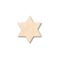 Unfinished Wood Six Point Star Shape - Craft - up to 46" DIY