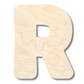 Unfinished Wood Layered Etched Themed Letters | Ice Cream | A-Z | 2 Piece | up to 24"