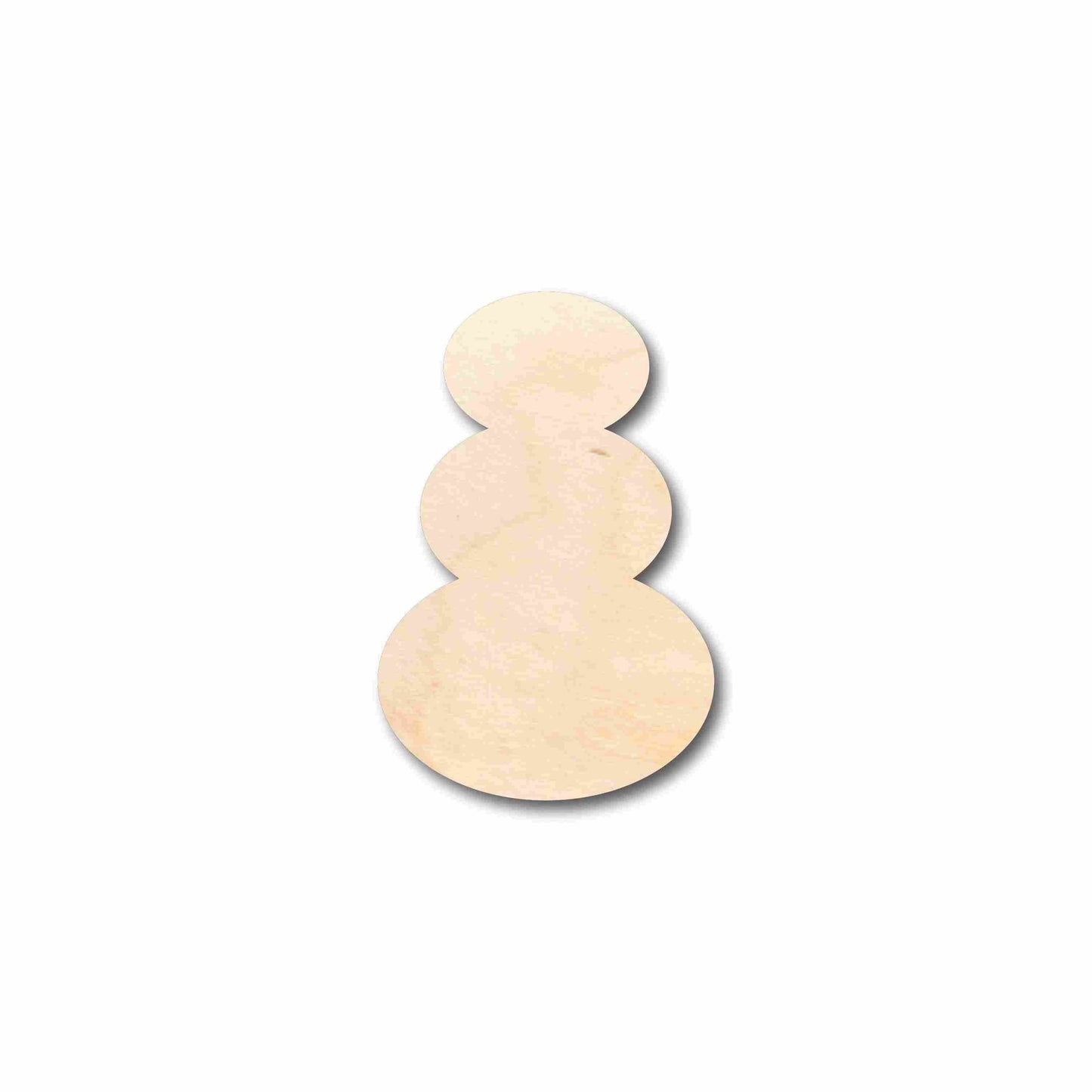 Unfinished Wood Snowman Silhouette - Craft- up to 46" DIY