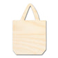 Unfinished Wood Shopping Bag Shape | Craft Cutout | up to 46" DIY