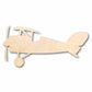 Unfinished Wood Toy Plane Silhouette - Craft- up to 46" DIY