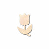 Unfinished Wood Tulip Flower Silhouette - Craft- up to 46" DIY