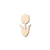 Unfinished Wood Tulip Flower Shape - Craft - up to 46" DIY