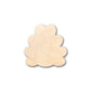 Unfinished Wood Turkey Plume Feather Back Shape - Craft - up to 46" DIY