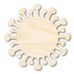 Unfinished Wood Virus Shape | Germ Craft Cutout | up to 46" DIY