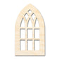 Unfinished Wood Gothic Window Shape | Craft Cutout | up to 46" DIY
