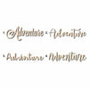 Adventure Sign Unfinished Wood Cutout Home Decor DIY