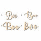 Boo Sign Unfinished Wood Cutout Home Decor DIY
