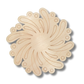 Unfinished Wood Etched Swirl Firework Shape | Paint By Line Crafts | up to 30" DIY
