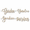 Garden Sign Unfinished Wood Cutout Home Decor DIY