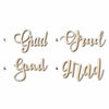 Grad Sign Unfinished Wood Cutout Home Decor DIY